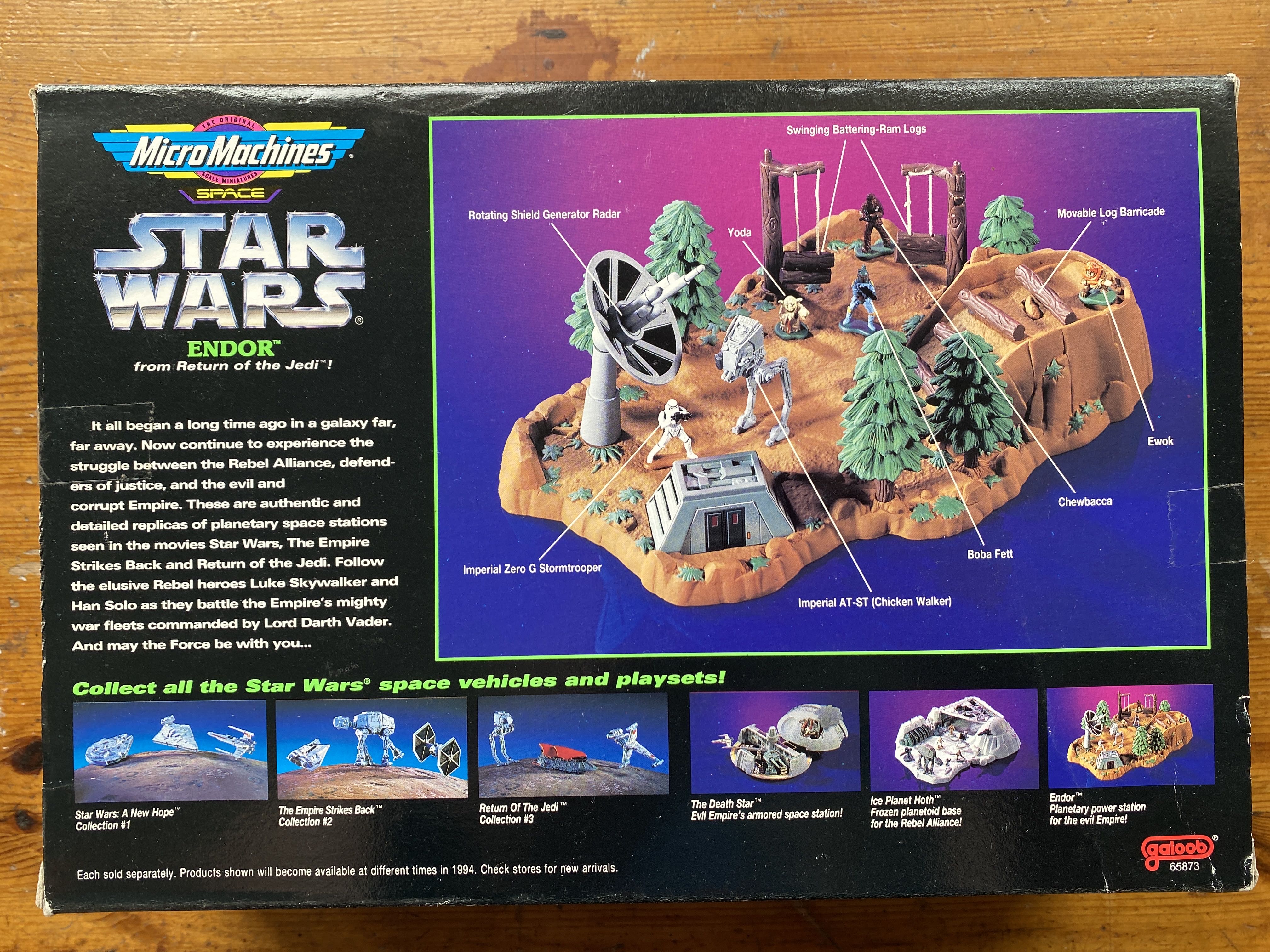 Endor Playset - Galoob (Micro Machines - Star Wars) action figure collectible [Barcode 047246658732] - Main Image 2