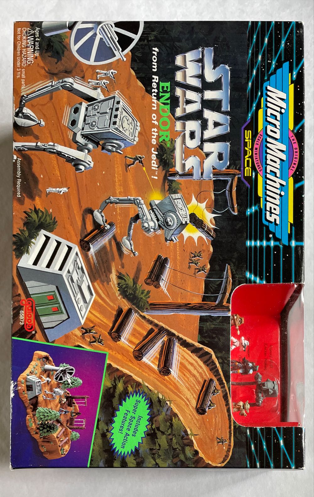 Endor Playset - Galoob (Micro Machines - Star Wars) action figure collectible [Barcode 047246658732] - Main Image 4