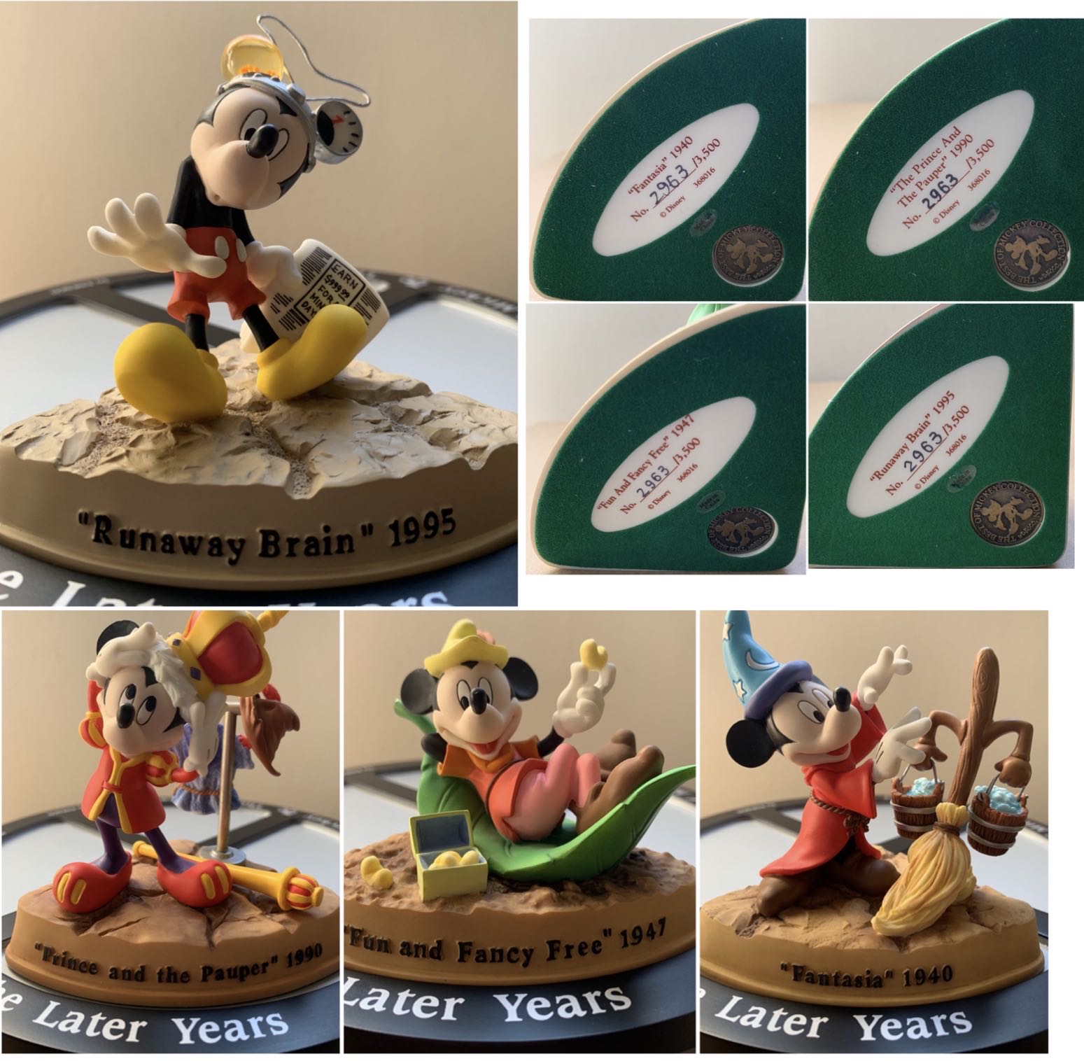Mickey Mouse The Best Of - Enesco (The Best Of Mickey Collection) action figure collectible [Barcode 045544485678] - Main Image 3