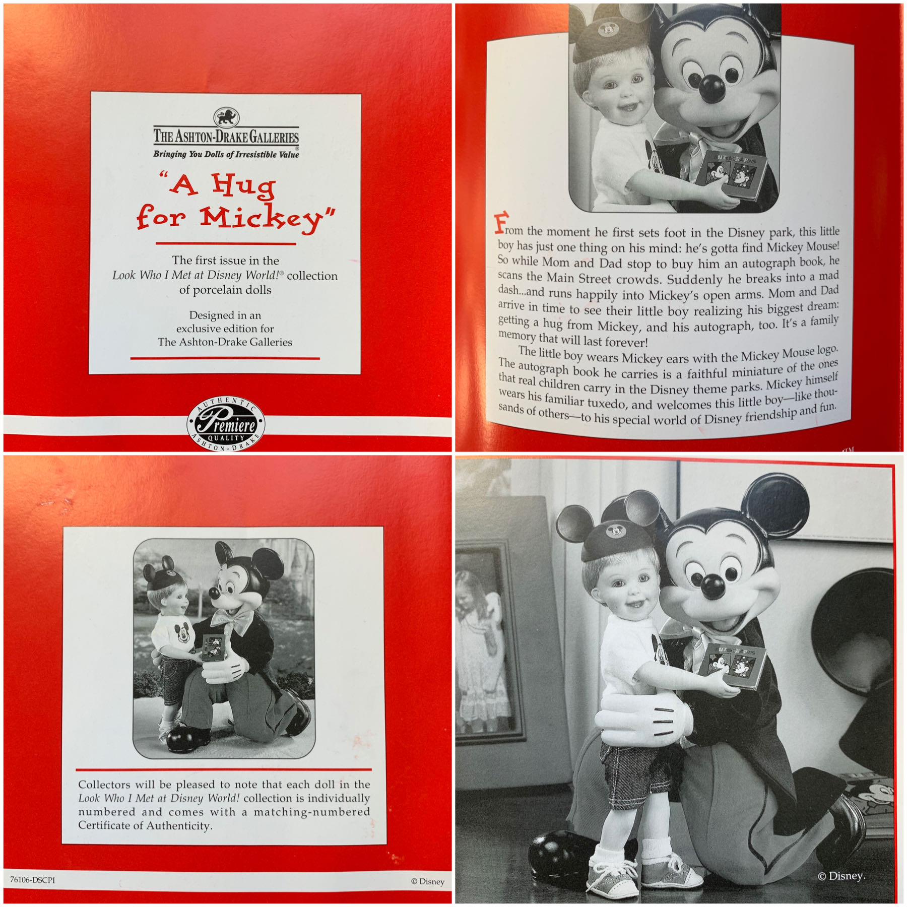 Mickey Mouse - Artist Ashton Drake Galleries (The Ashton-drake Galleries) action figure collectible - Main Image 3