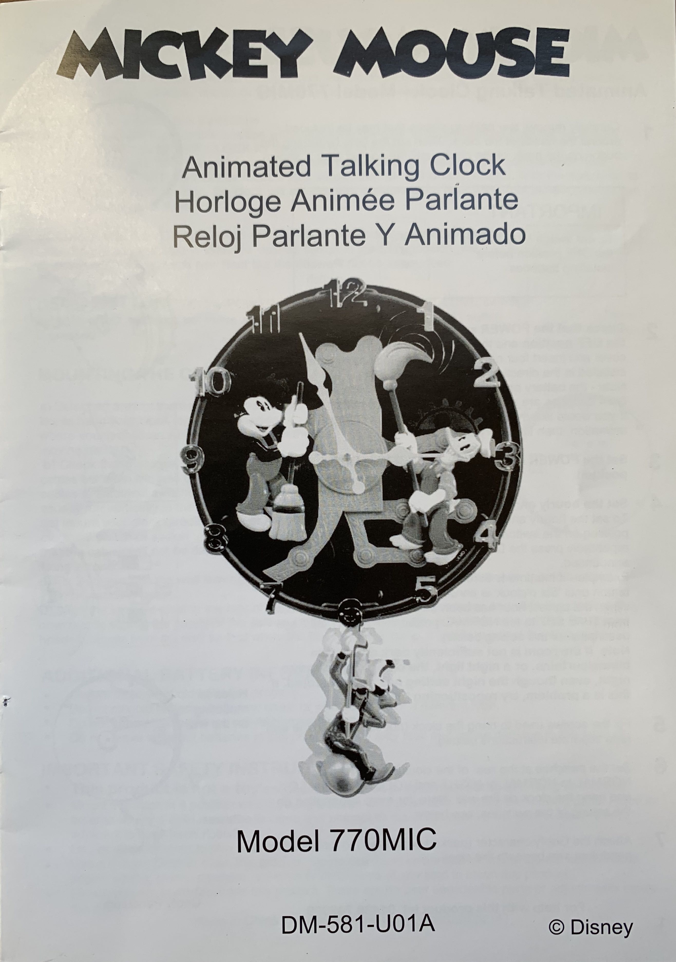 Mickey Mouse - Disneyland Resort Paris (Disneyland Paris) action figure collectible - Main Image 4