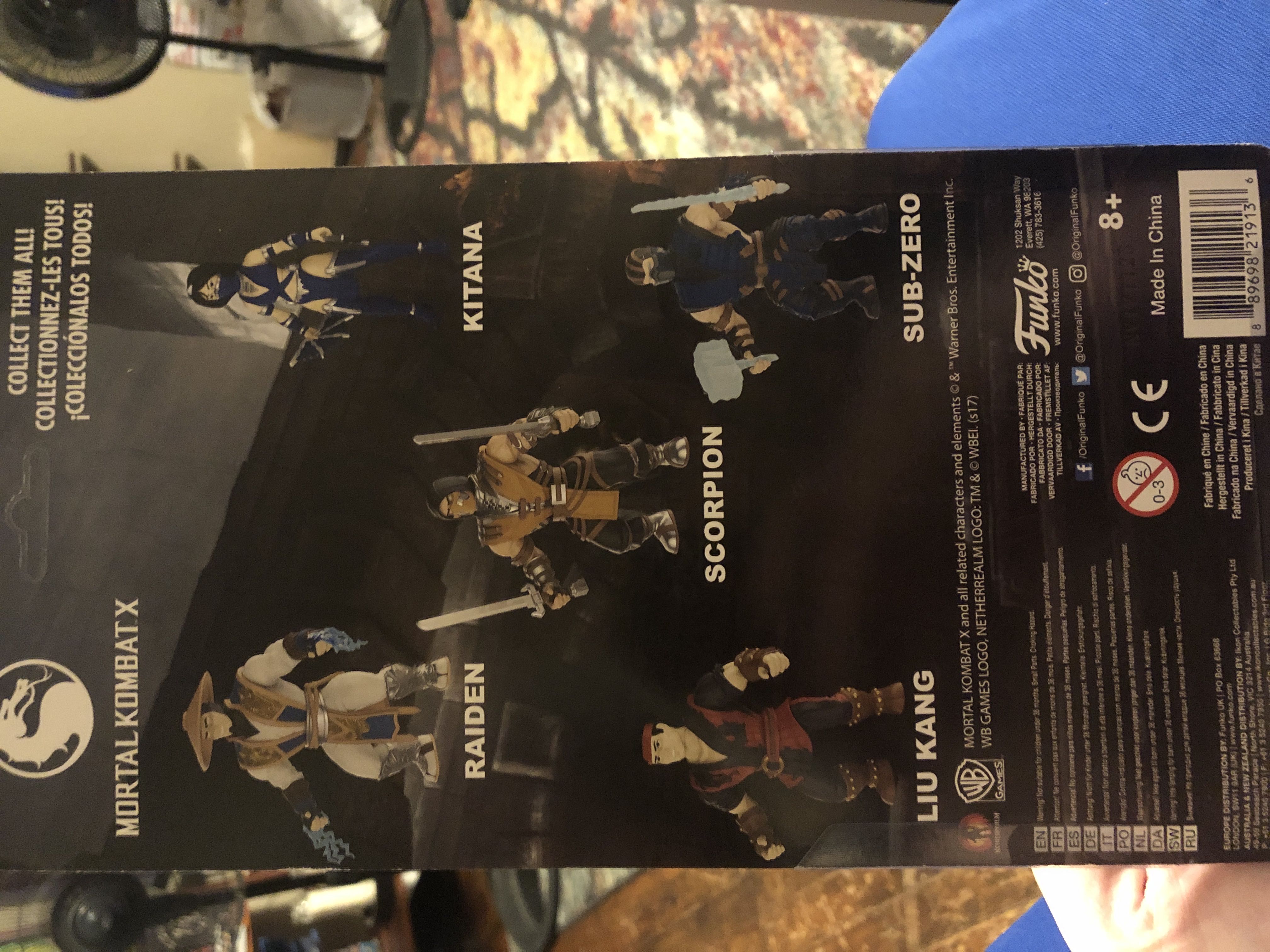 Mortal Kombat X LIU KANG - Funko (Mortal Kombat) action figure collectible [Barcode 889698219136] - Main Image 2