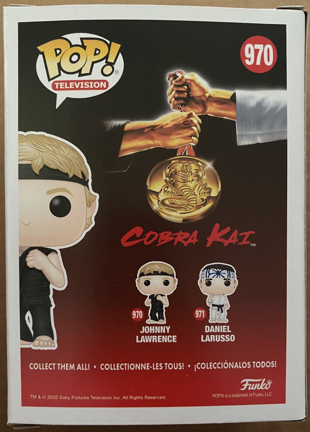 Funko Pop! - Television - Cobra Kai - Johnny Lawrence #970 - Funko (Television) action figure collectible [Barcode 889698469265] - Main Image 3