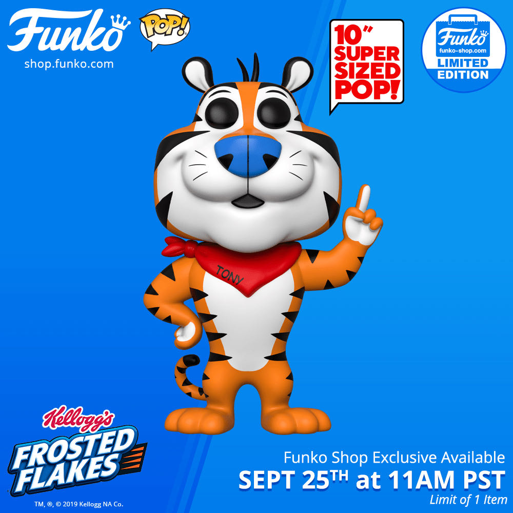 #70 | Tony The Tiger - Funko Pop! action figure collectible [Barcode 889698430296] - Main Image 2