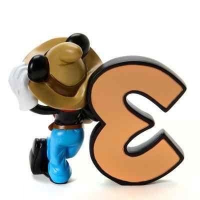 Mickey Mouse Numbers #3 - Enesco (Disney Showcase Collection) action figure collectible - Main Image 2