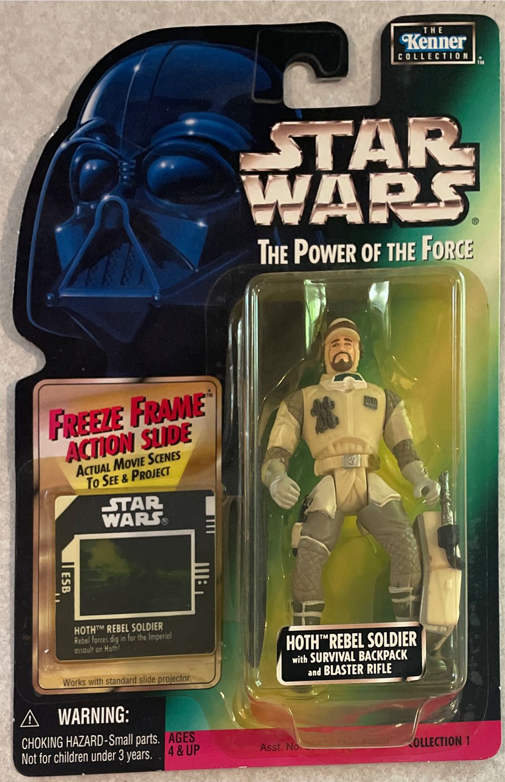 Hoth Rebel Soldier - Kenner / Hasbro (Star Wars) action figure collectible [Barcode 076281698212] - Main Image 3