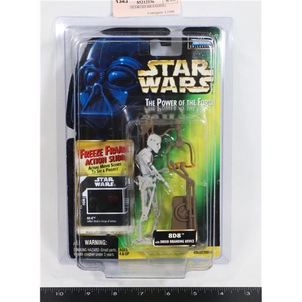 8D8 w/ Droid Branding Device - Hasbro (Star Wars: Episode VI - Return Of The Jedi) action figure collectible [Barcode 076281698342] - Main Image 4