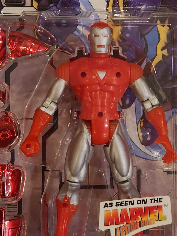 Iron Man - Toy Biz (Iron Man Hologram Armor) action figure collectible [Barcode 035112461135] - Main Image 3