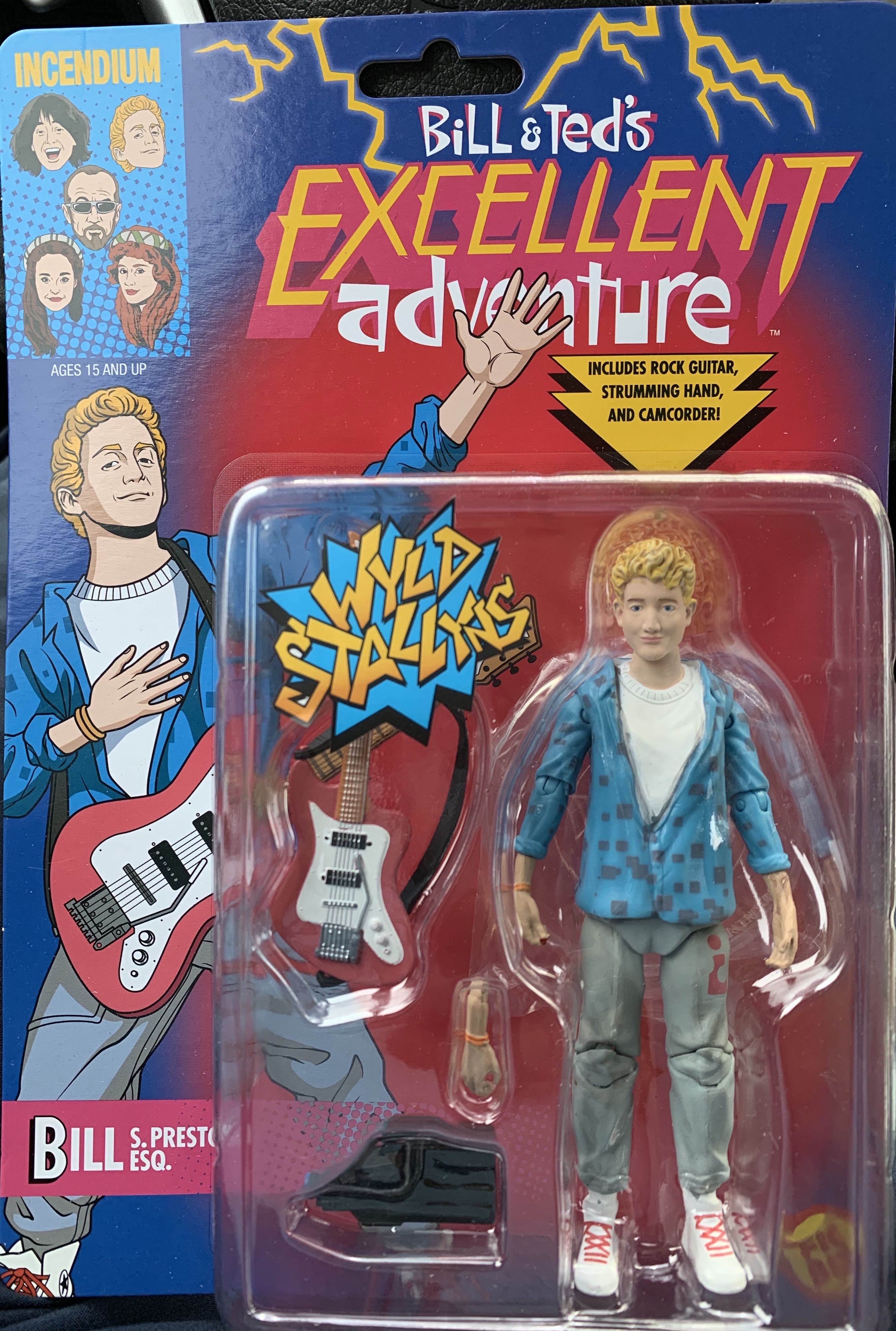 Bill And Ted: Bill S. Preston Esq. - Incendium (Bill And Ted’s Excellent Adventure) action figure collectible - Main Image 1