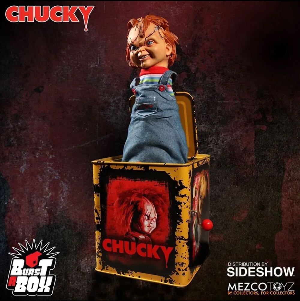 Bride Of Chucky Burst-A-Box - Mezco Toyz (Chucky) action figure collectible [Barcode 696198781878] - Main Image 3