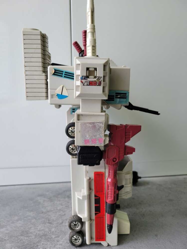 Metroplex 1st Six Gun Six-Gun Slammer Scamper Autobot City Base Original - Hasbro (1986) action figure collectible - Main Image 3