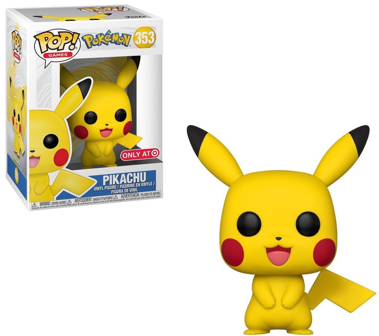 #353 | Pikachu - Funko Pop! action figure collectible - Main Image 3