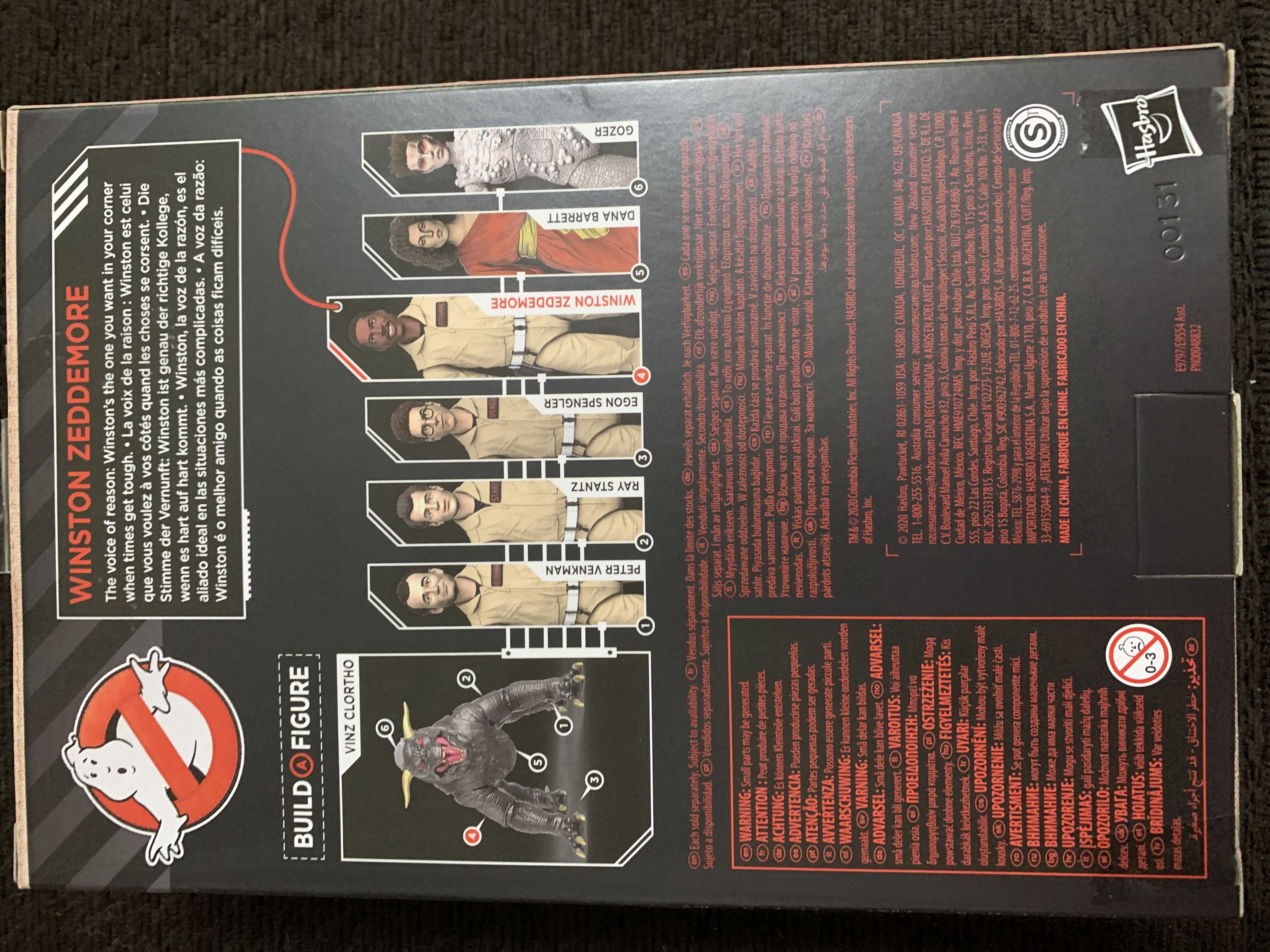 Winston Zeddemore - Hasbro (Ghostbusters Plasma Series) action figure collectible [Barcode 5010993689071] - Main Image 2