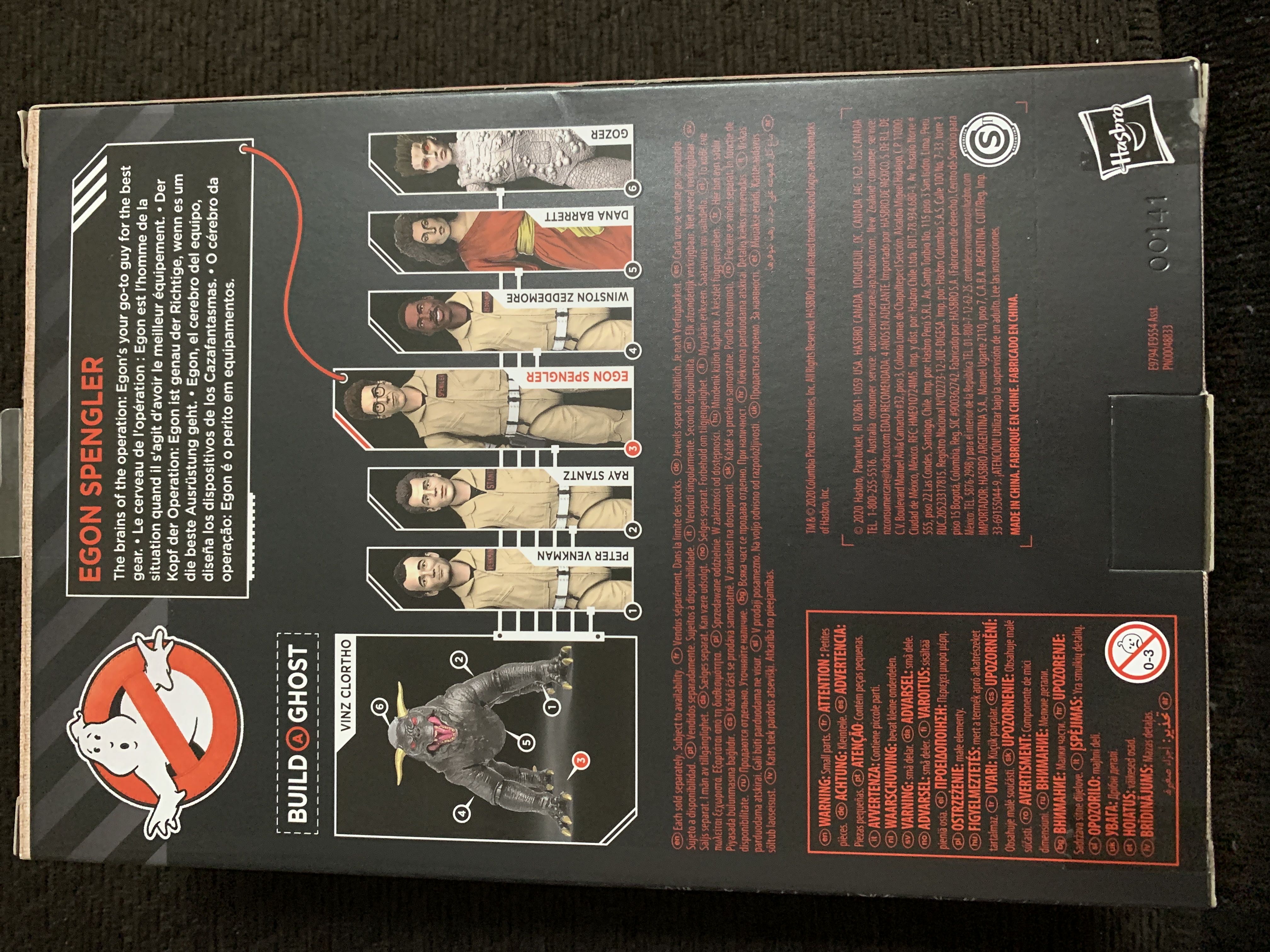 Egon Spengler - Hasbro (Ghostbusters) action figure collectible [Barcode 5010993689088] - Main Image 2