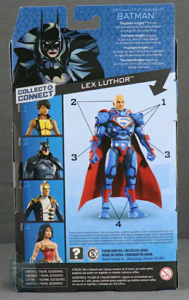DC Comics Multiverse, Lex Luthor Wave: Batman (Gotham By Gaslight) - Mattel (DC Comics - Super Heroes) action figure collectible - Main Image 4