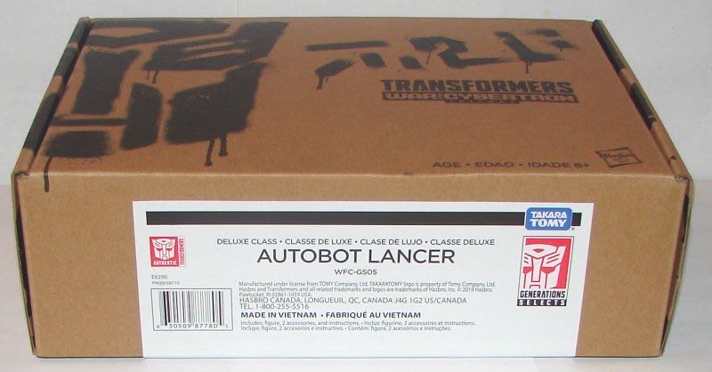 Transformers WFC Generations Selects Lancer WFC-GS05 - Takara Tomy (Generation Selects) action figure collectible [Barcode 630509877805] - Main Image 4
