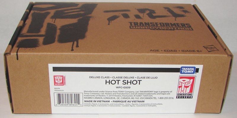 Hot Shot Transformers WFC Generations Selects - Hasbro/Takara Tomy (Generations Selects: Siege) action figure collectible [Barcode 630509896455] - Main Image 4