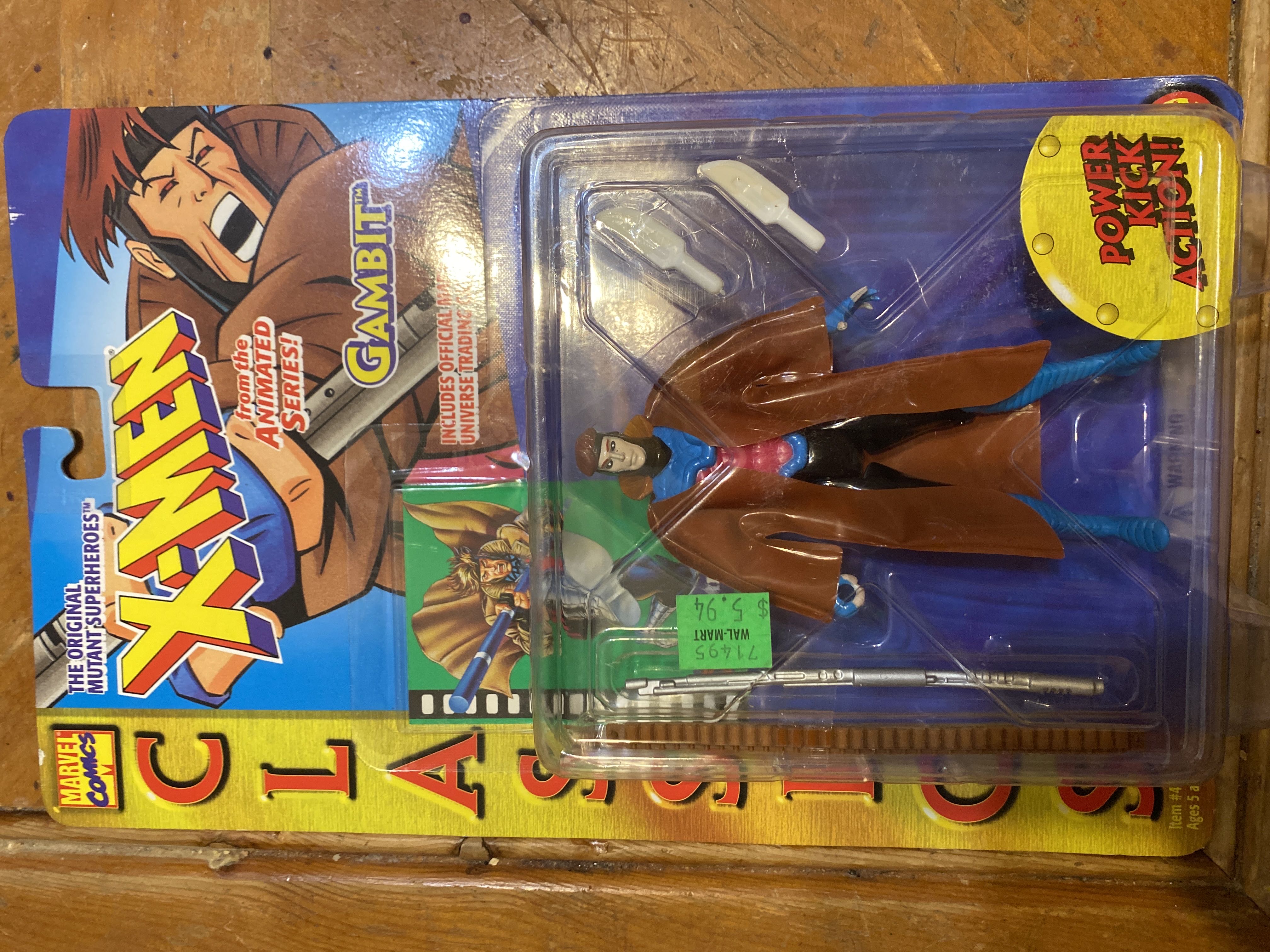 X-Men: Classics - Toy Biz (Gambit) action figure collectible [Barcode 035112431275] - Main Image 1