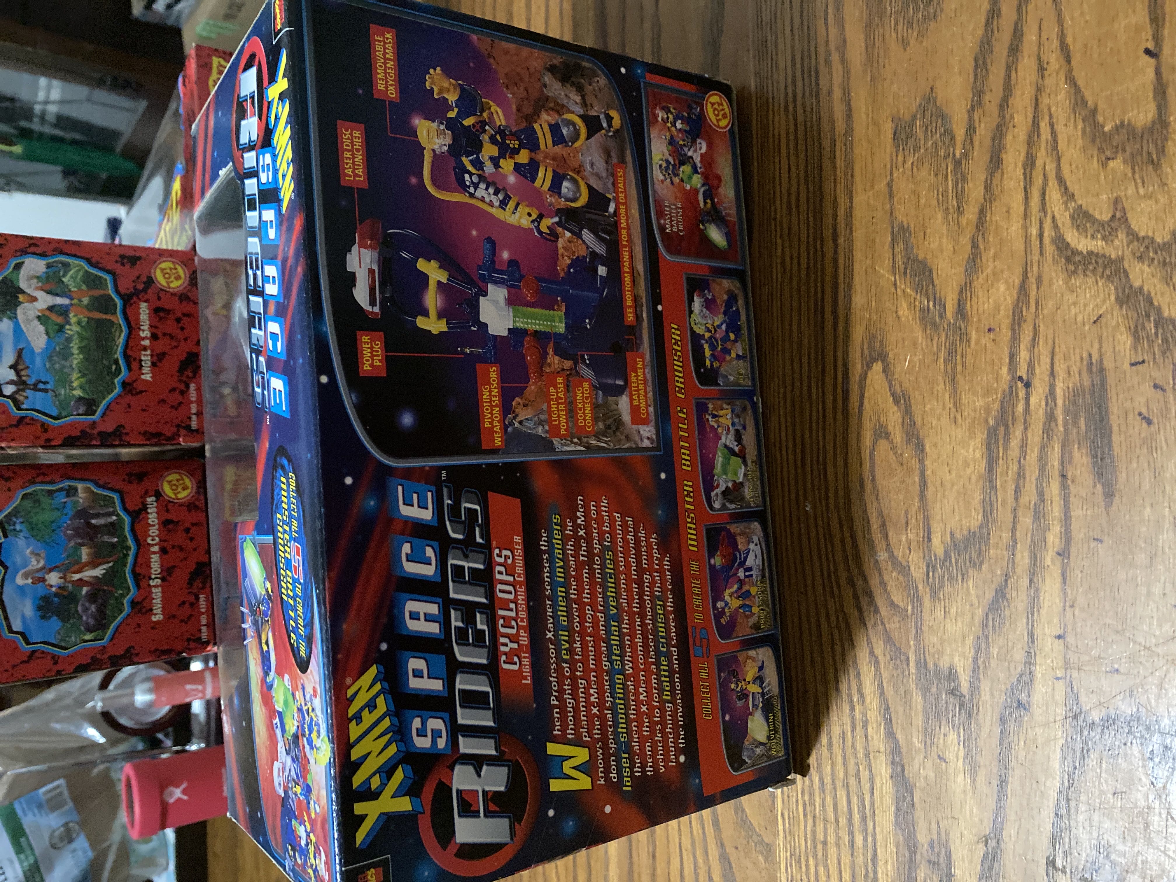 Cyclops, Space Riders - Toy Biz (Marvel X-Men Space Riders) action figure collectible [Barcode 035112432746] - Main Image 2