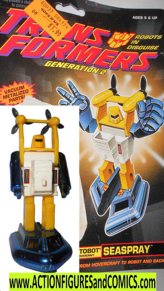 Transformers G2 Seaspray - Hasbro Takara Tomy (Transformers Generation 2) action figure collectible - Main Image 8