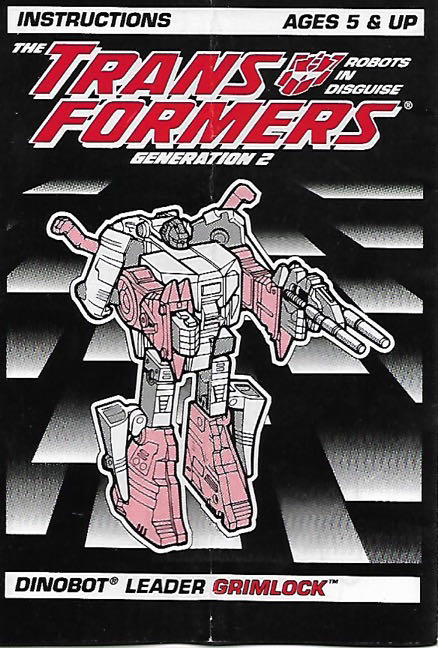 Transformers: Grimlock - Hasbro Takara Tomy (Transformers Generation 2) action figure collectible - Main Image 2