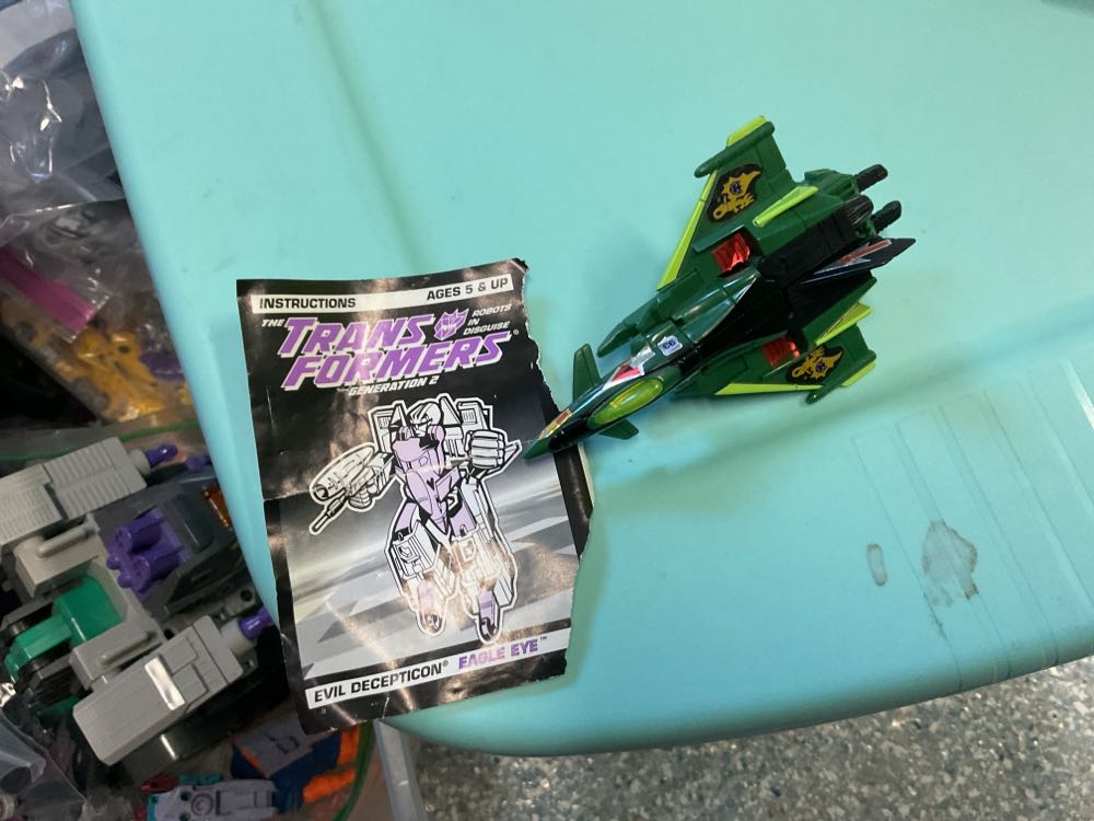 Transformers G2 Eagle Eye - Hasbro Takara Tomy (Transformers Generation 2) action figure collectible - Main Image 4