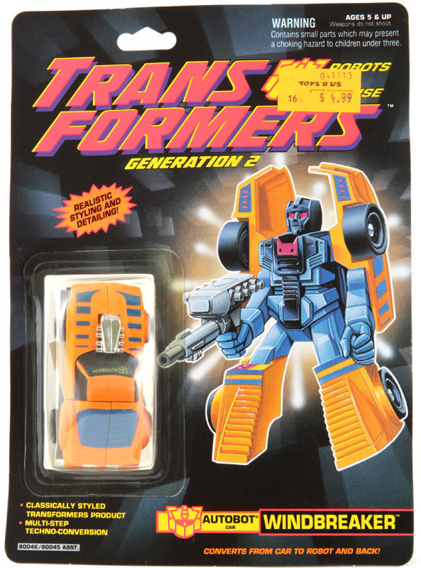 G2 Windbreaker - Hasbro Takara Tomy (Transformers Generation 2) action figure collectible - Main Image 3