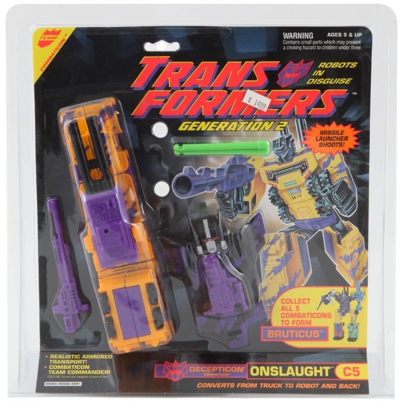 Transformers G2 Onslaught - Hasbro Takara Tomy (Transformers Generation 2) action figure collectible - Main Image 4