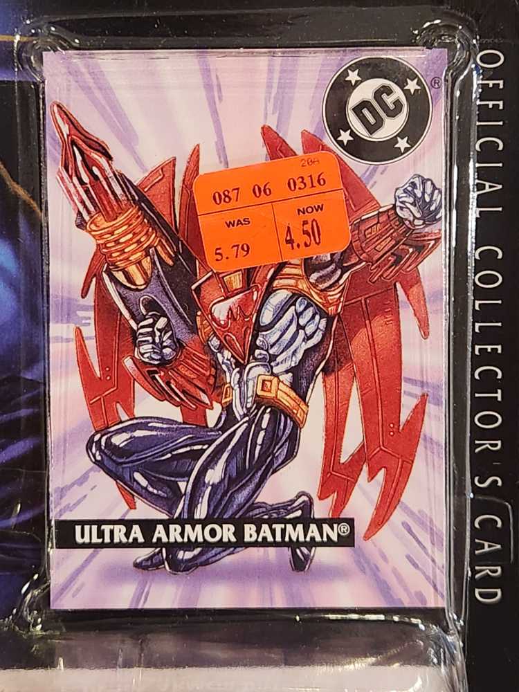 Batman [Ultra Armor] - Kenner (Legends Of Batman) action figure collectible [Barcode 076281640778] - Main Image 4