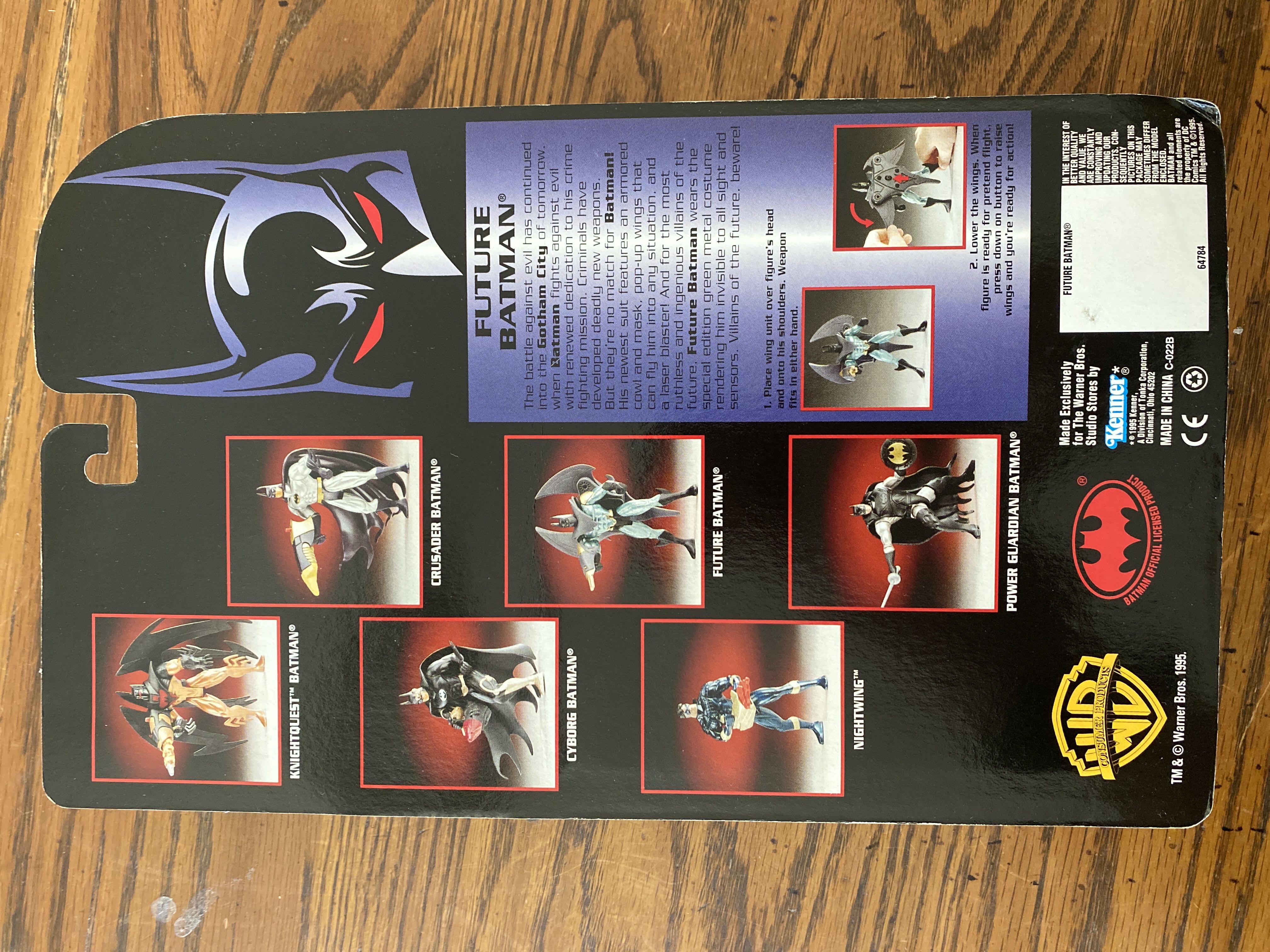 Batman: Legends of Batman - Hasbro / Kenner (Future Batman) action figure collectible - Main Image 2