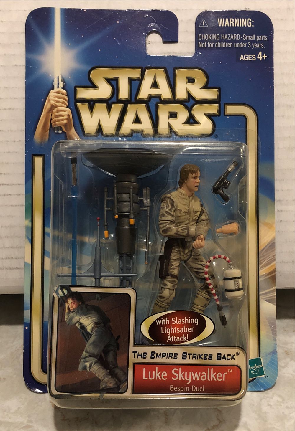 Luke Skywalker (Bespin Duel) - Hasbro (Star Wars: Episode V - The Empire Strikes Back) action figure collectible [Barcode 076930845257] - Main Image 2