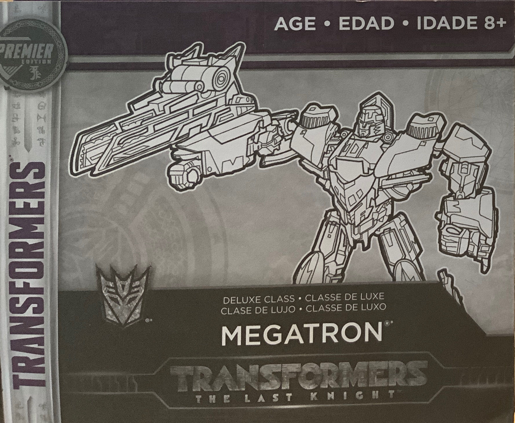 Transformers: Megatron - Hasbro Takara Tomy (Transformers 5: The Last Knight) action figure collectible - Main Image 1