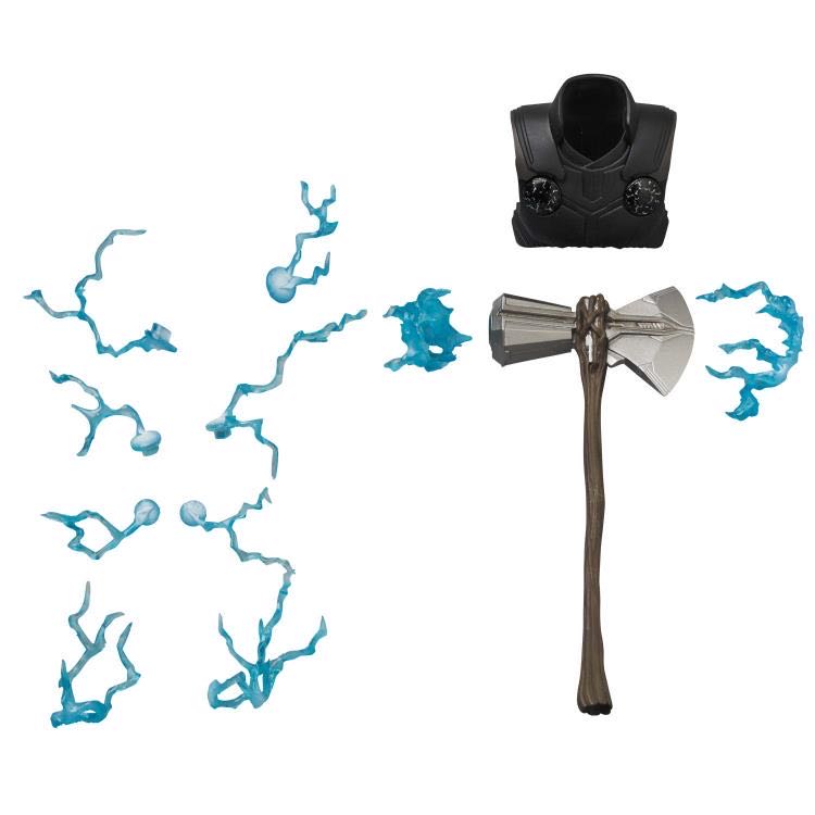 Thor (Infinity War Ver.) (Mafex No. 104) - Medicom (Avengers: Infinity War) action figure collectible [Barcode 4530956471044] - Main Image 2