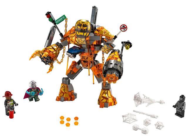 Spider-Man Far From Home Molten Man Battle  (Lego) action figure collectible [Barcode 673419303132] - Main Image 3