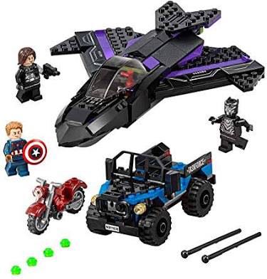 Black Panther Pursuit  (Lego) action figure collectible [Barcode 673419250382] - Main Image 2