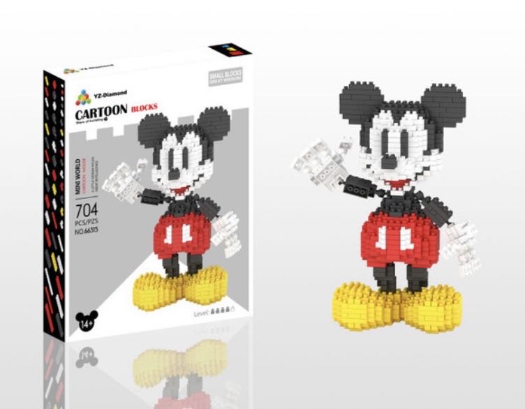 Mickey Mouse - Yz diamond (Mickey Mouse Nano Bricks) action figure collectible - Main Image 2