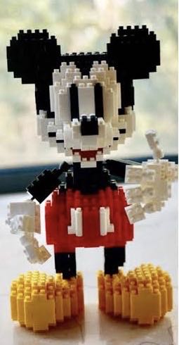 Mickey Mouse - Yz diamond (Mickey Mouse Nano Bricks) action figure collectible - Main Image 3