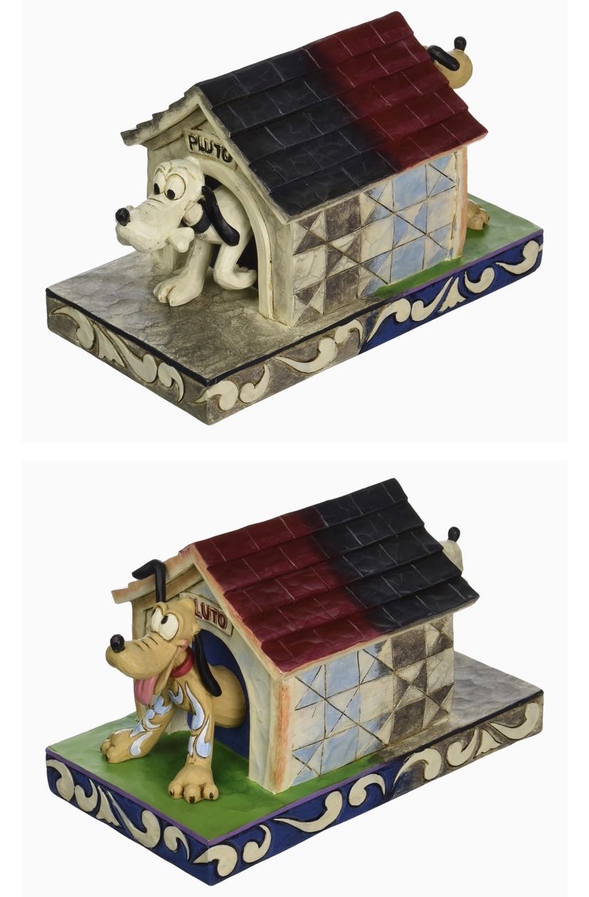 Pluto - Enesco (Disney Traditions Jim Shore) action figure collectible [Barcode 045544719605] - Main Image 2
