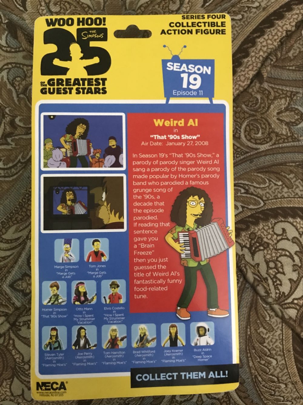 Weird Al (Collectible Action Figure) - NECA, Inc. (NerdBlock Exclusive) action figure collectible [Barcode 634482160824] - Main Image 3