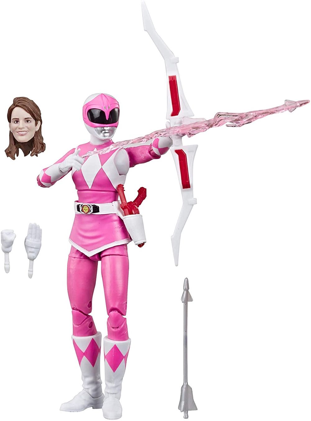 Mighty Morphin Pink Ranger - Hasbro (Mighty Morphin Power Rangers) action figure collectible [Barcode 630509829477] - Main Image 2