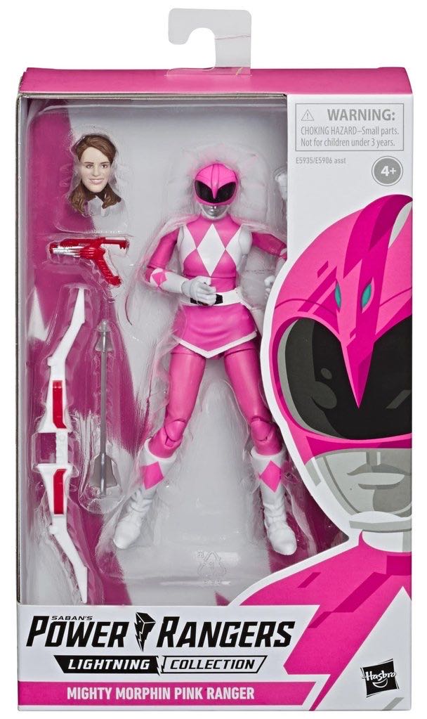 Mighty Morphin Pink Ranger - Hasbro (Mighty Morphin Power Rangers) action figure collectible [Barcode 630509829477] - Main Image 3