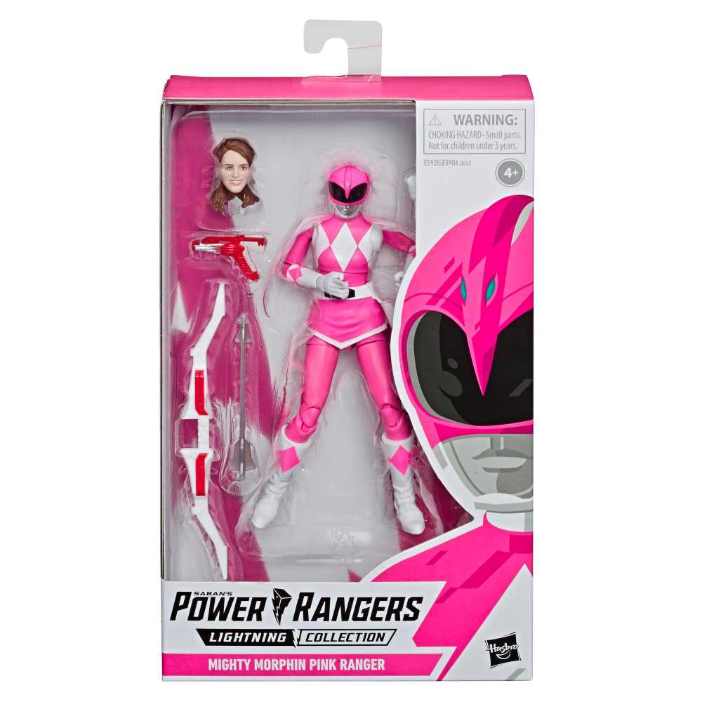 Mighty Morphin Pink Ranger - Hasbro (Mighty Morphin Power Rangers) action figure collectible [Barcode 630509829477] - Main Image 4