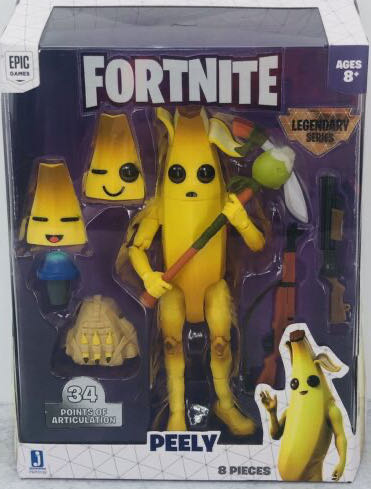 Fortnite: Peely - Jazwares LLC (Legendary Series 1) action figure collectible [Barcode 191726009467] - Main Image 3