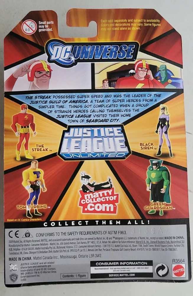 Justice League Unlimited: The Streak - Mattel (DC Universe) action figure collectible - Main Image 2