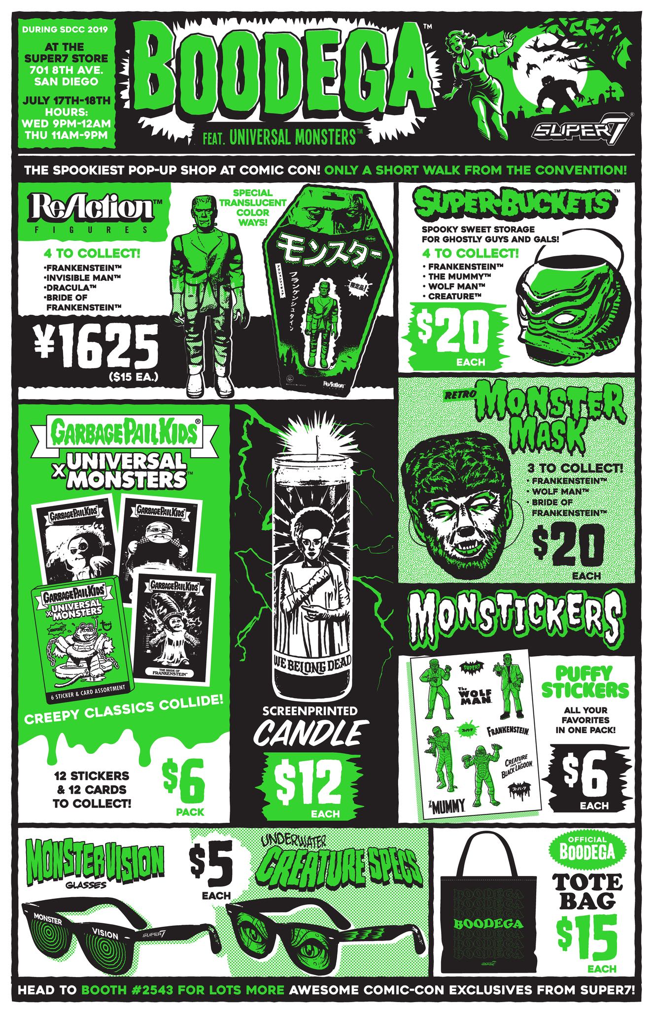 Bride of Frankenstein - Super7 (SDCC 2019 Exclusive) action figure collectible - Main Image 2