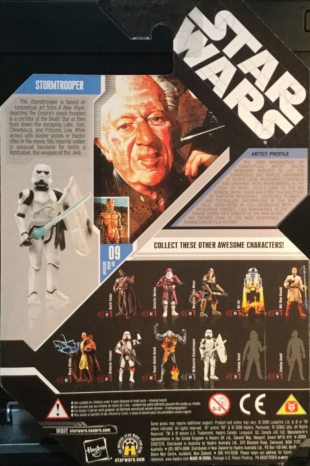 30th Anniversary Collection ‘07 - #9 - Stormtrooper - Hasbro (A New Hope) action figure collectible - Main Image 2