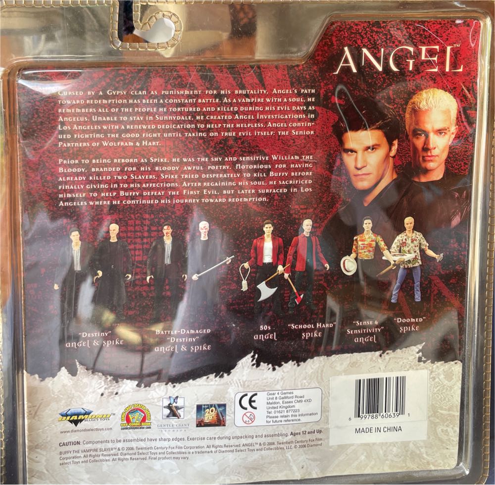 Angel Destiny - Diamond Select (S1 Angel Deluxe) action figure collectible [Barcode 699788606391] - Main Image 4