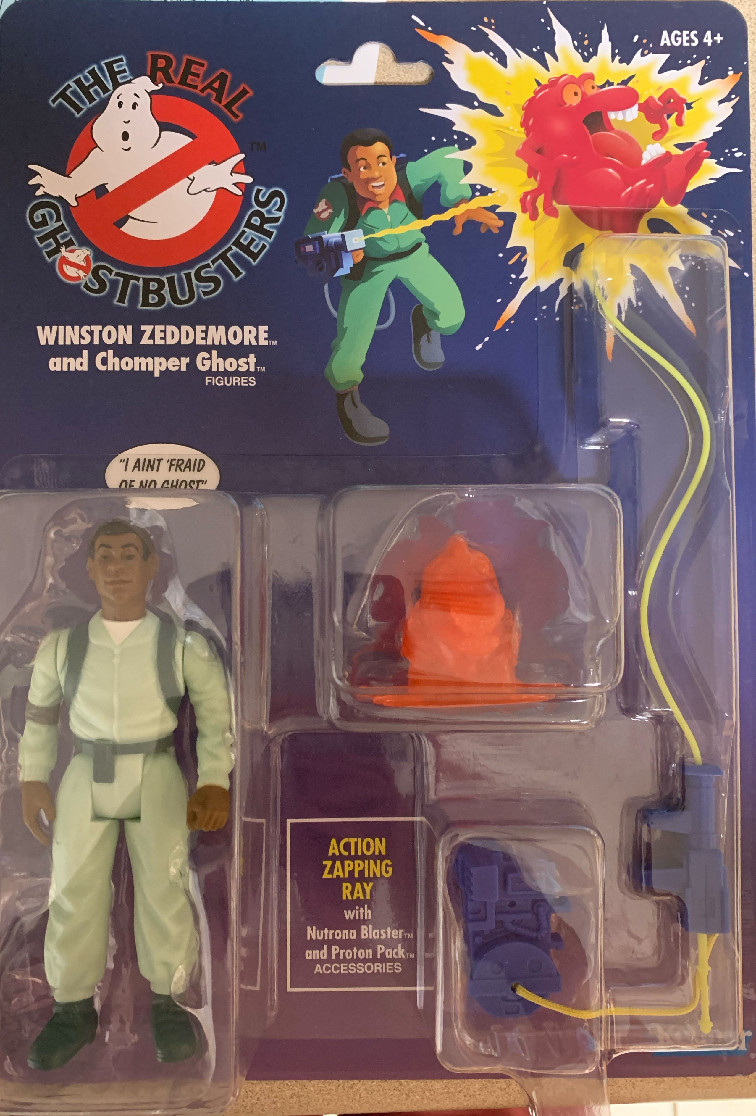Ghostbusters - Winston Zeddemore - Kenner (The Real Ghostbusters) action figure collectible - Main Image 1