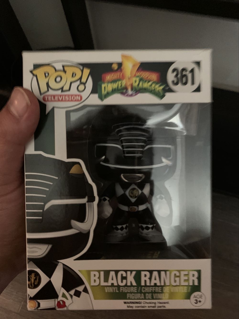 Funko: Power Rangers Black Ranger - Funko (Mighty Morphin Power Rangers) action figure collectible [Barcode 889698103091] - Main Image 1