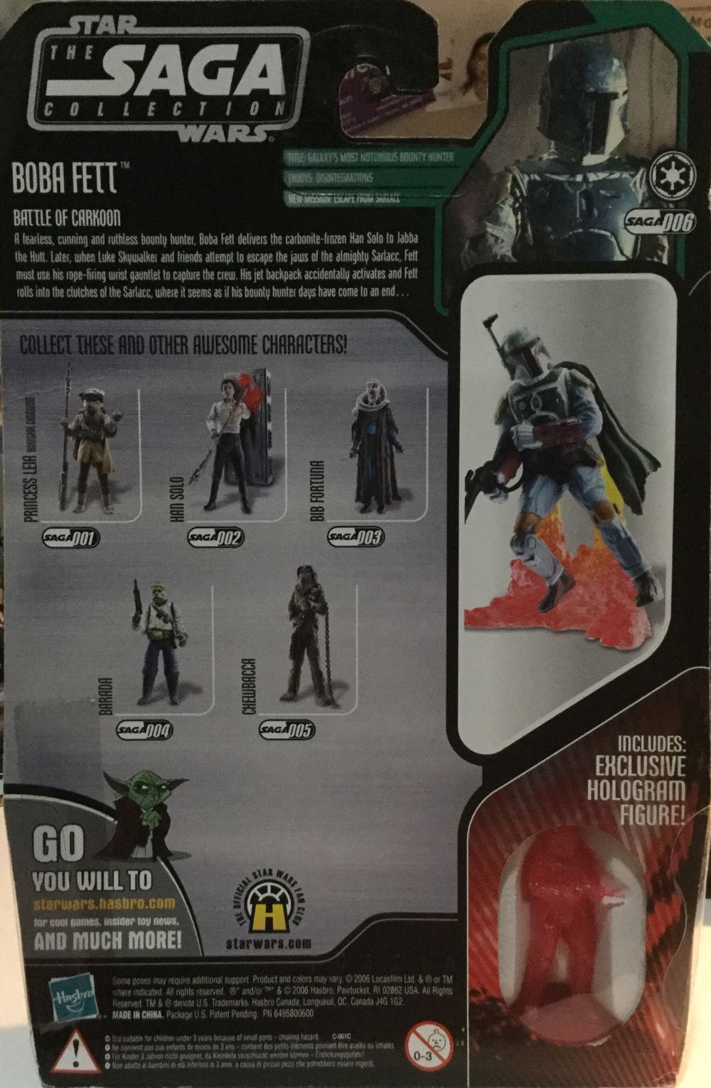 Saga Collection - #6 - Boba Fett - Kenner/ Hasbro (Return Of The Jedi) action figure collectible - Main Image 2